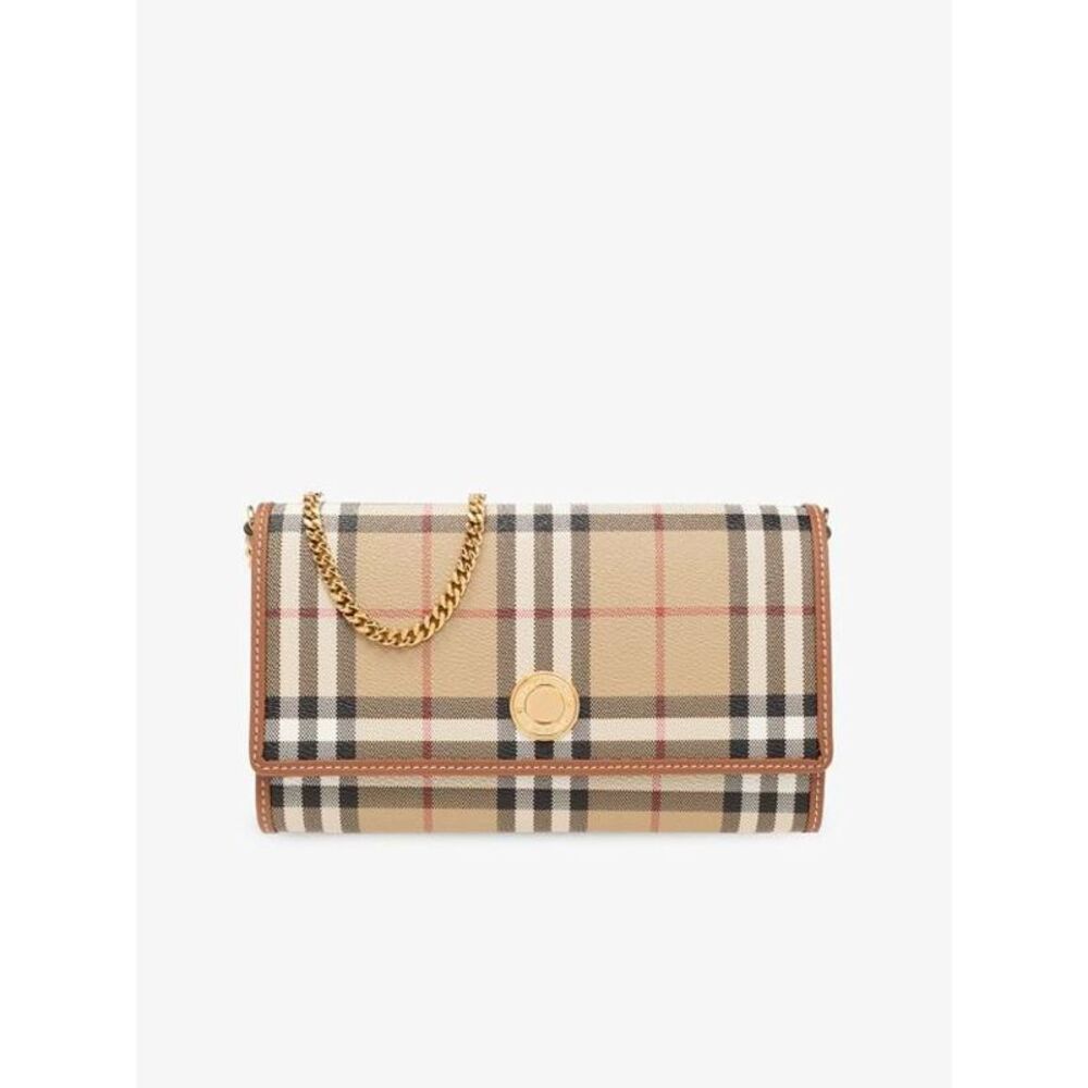 Check Wallet With Chain Strap